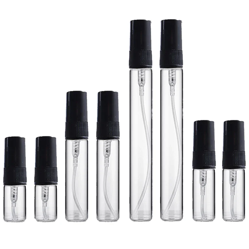 Perfume Travel Set - 8/16pcs Refillable Perfume Bottle Portable Glass