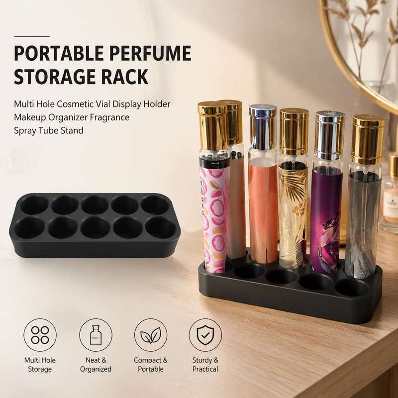 Perfume Fragrance Making - Perfume Organizer Stand Multi Slot Cologne