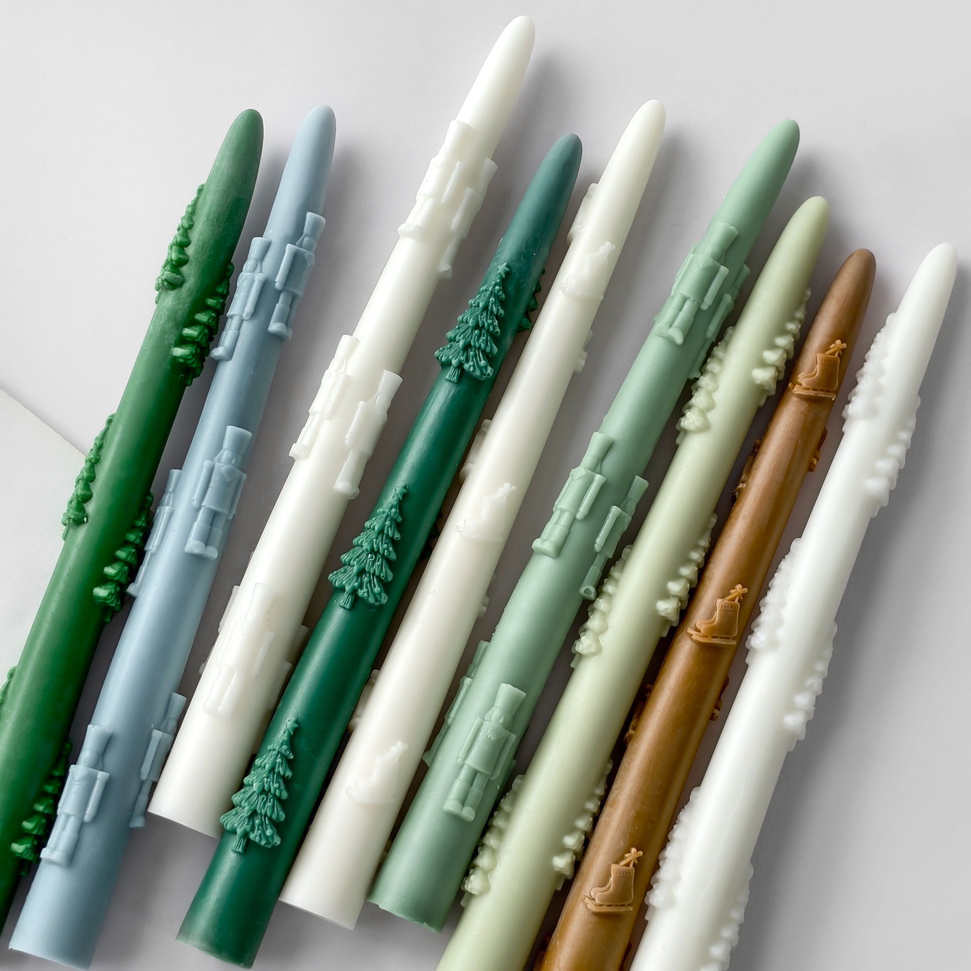 Christmas Long Candle Silicone - đánh giá và giá Perfume Fragrance Stick