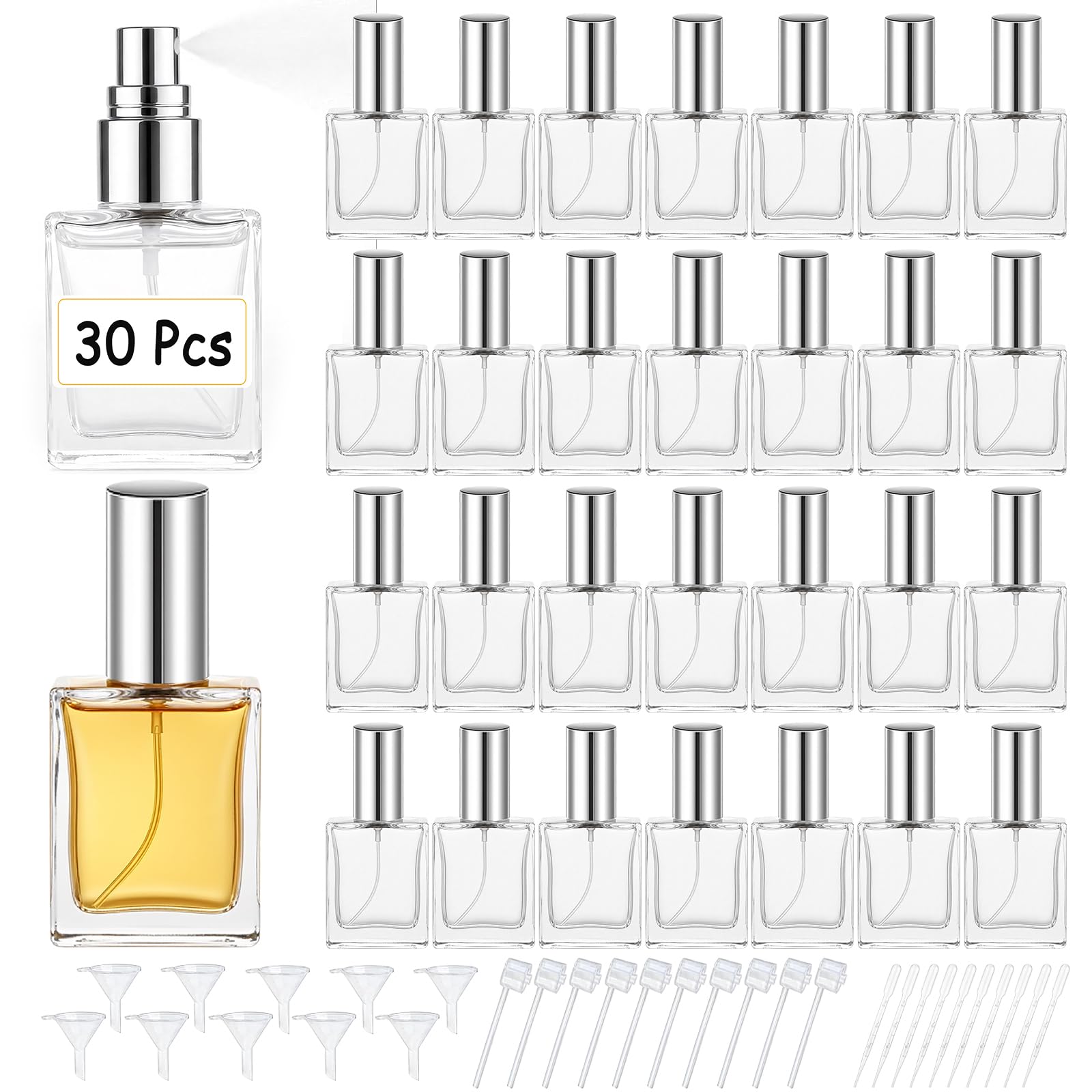 High quality 30 15ml clear gla - đánh giá và giá Perfume Travel Set