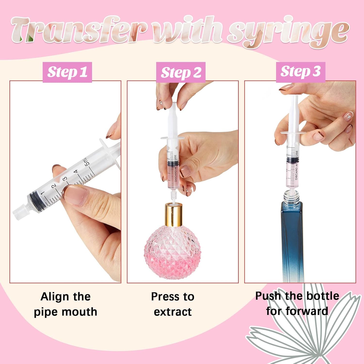 25/50PCS  perfume refill pump  - đánh giá và giá Perfume Fragrance Liquid