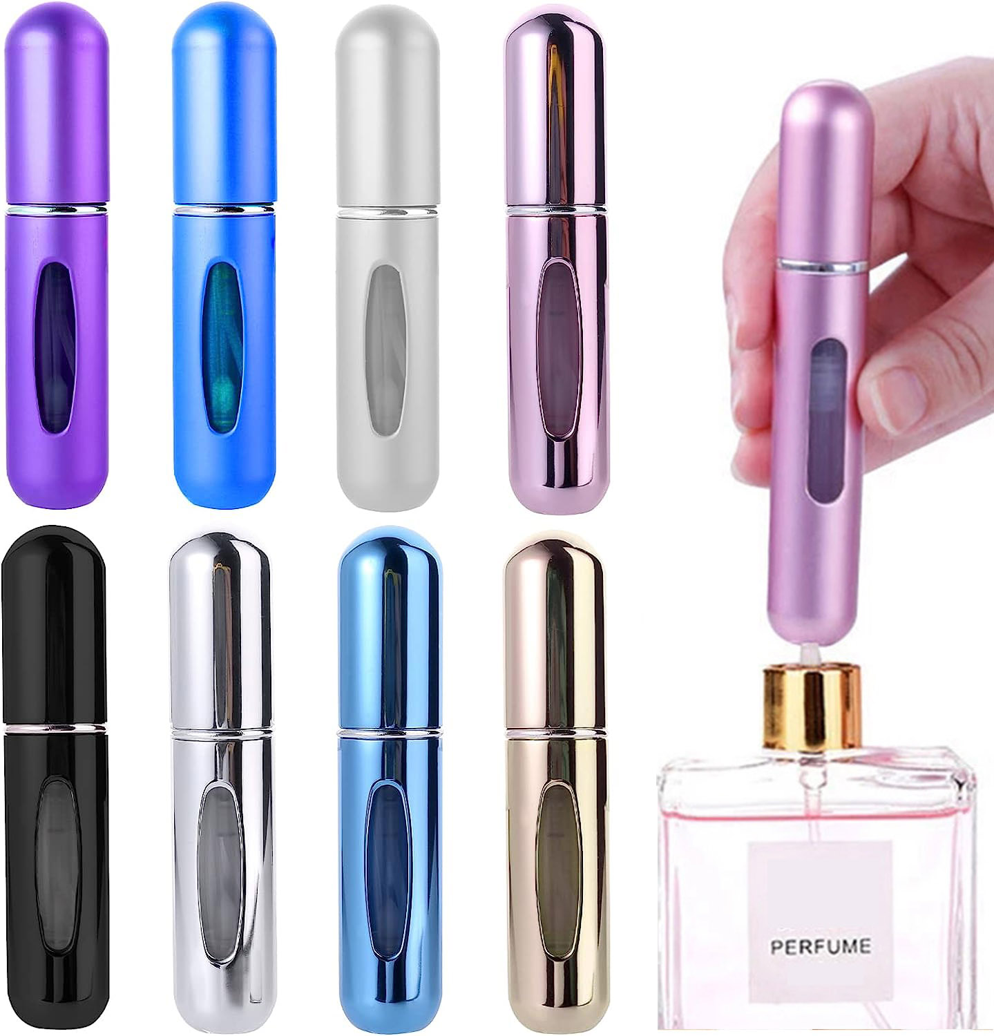 Refillable Mini Perfume Bottle - đánh giá và giá Perfume Travel Set