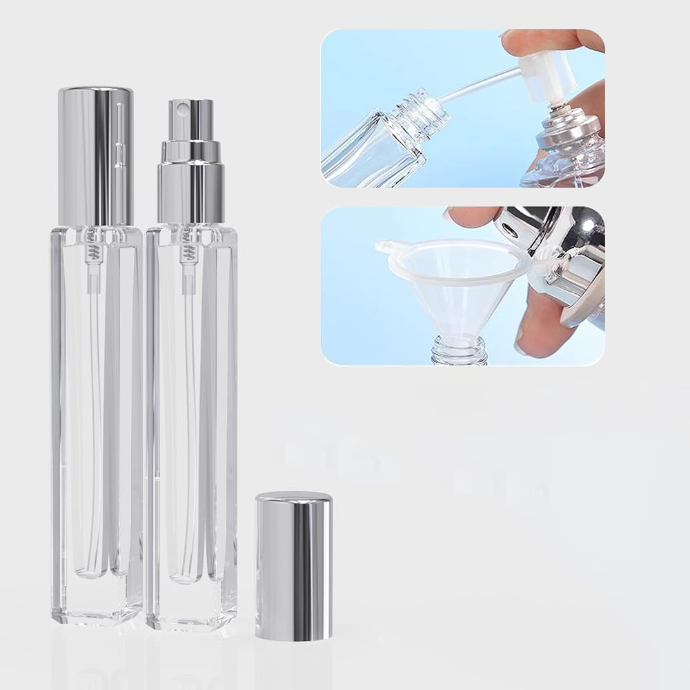 5-Piece Cologne Atomizer Empty - đánh giá và giá Perfume Travel Set