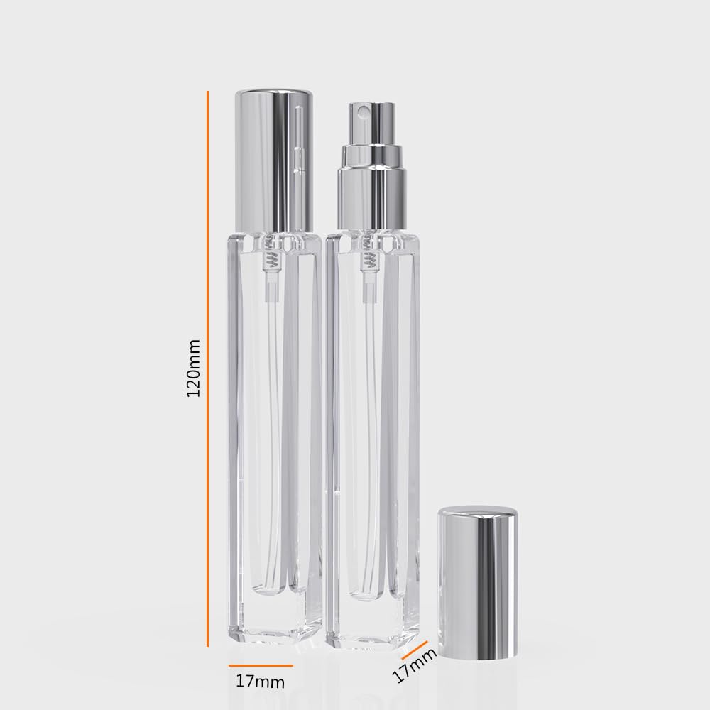 5-Piece Cologne Atomizer Empty - đánh giá và giá Perfume Travel Set