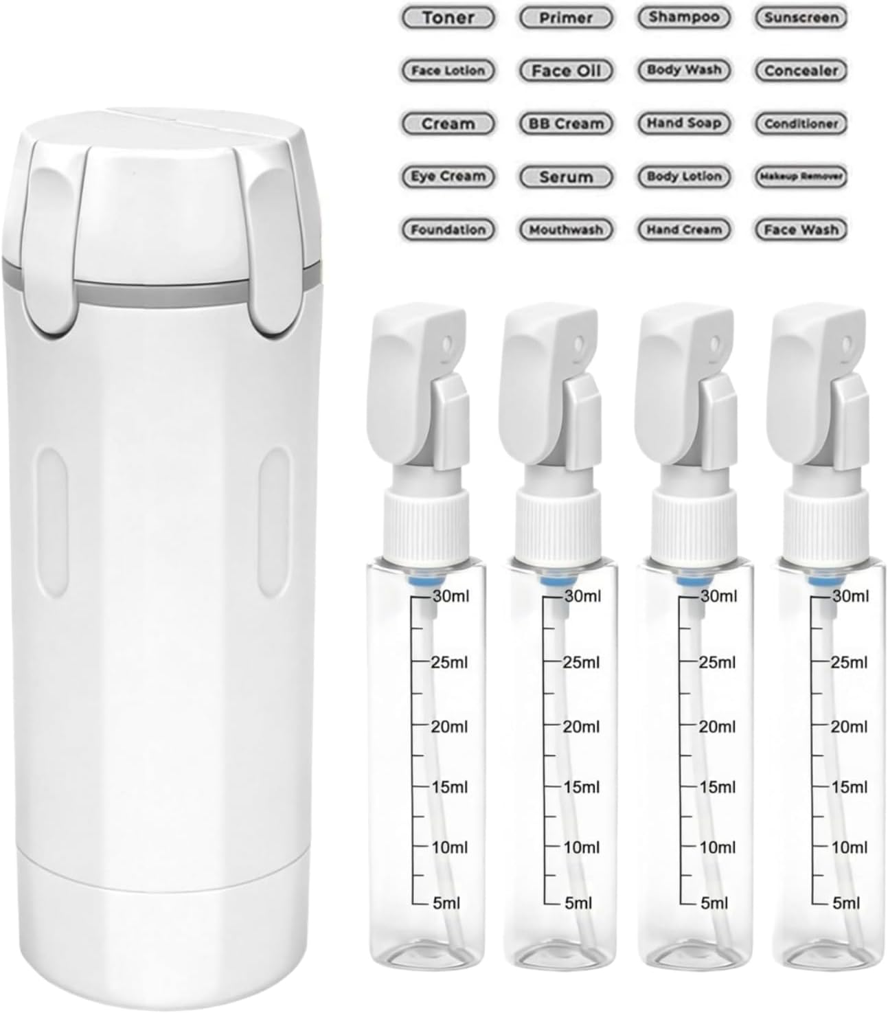 4 In 1 Travel Dispenser Portab - đánh giá và giá Perfume Travel Set