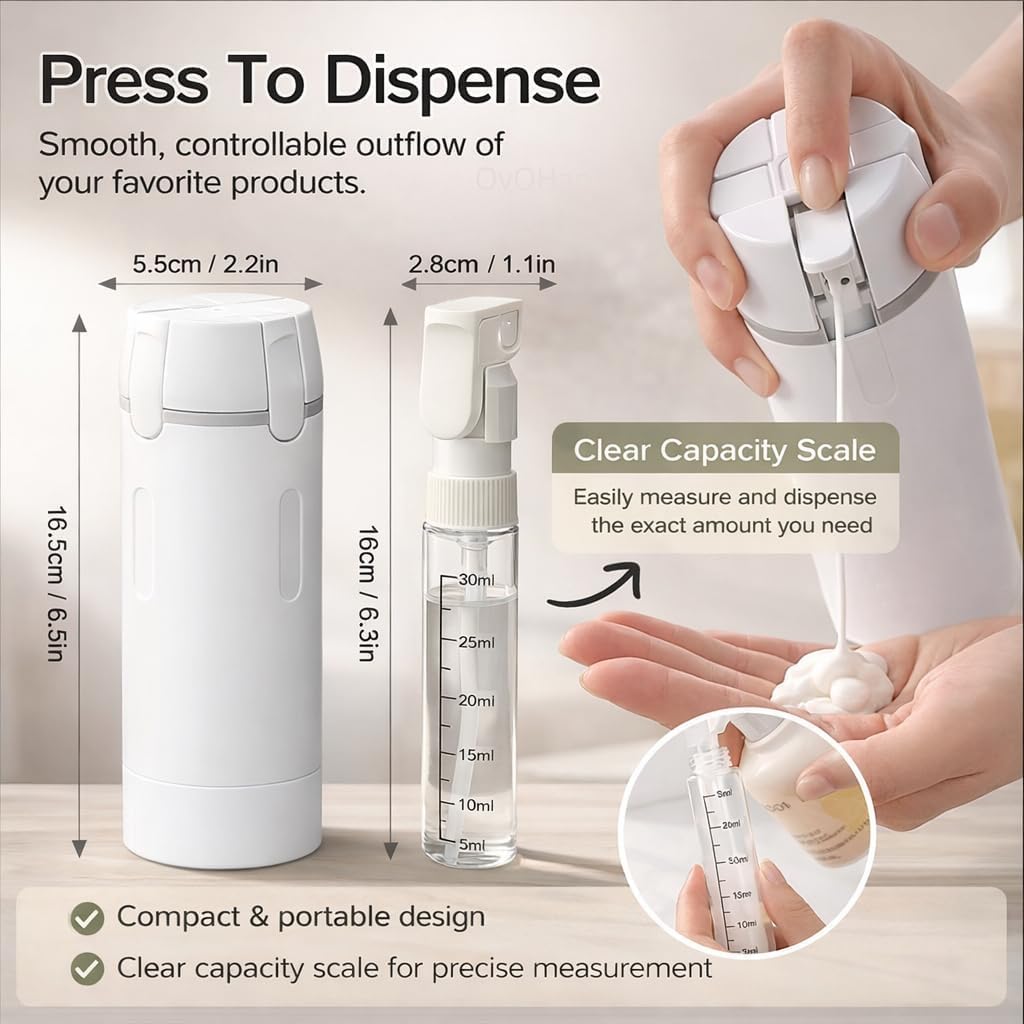 4 In 1 Travel Dispenser Portab - đánh giá và giá Perfume Travel Set